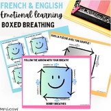 Social Emotional Learning Activity: Boxed Breathing (English & French Included)