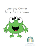 Silly Sentences - Literacy Center - Kinder, Grade 1, Grade 2, Grade 3, Primary
