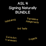 ASL 4 Signing Naturally BUNDLE