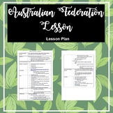 Australian Federation Lesson Plan