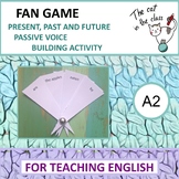 Fan game - passive voice building with present past and future tenses