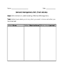 Bernard Montgomery KWL Chart Activity