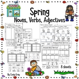 Spring Nouns, Verbs & Adjectives
