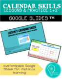 Calendar Skills Lessons 1+2 & Practice - special education life skills math