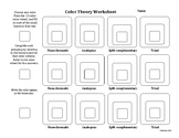 Color Theory Worksheet (USA version)