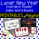 Lunar New Year (Chinese New Year) Emergent Reader Books with Predictable Text
