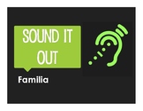 Avancemos 1 Unit 3 Lesson 2 Sound It Out Activity