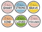 Boho Rainbow Bee Theme - Affirmation Station