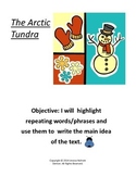 Main Idea- Short Non Fiction Text- Arctic Tundra