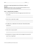 Exploring Environmental Themes with WALL-E: A Comprehensive Worksheet for Middle