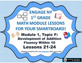 1st Grade Engage NY Module 1, Topic F lessons (21-24) for your SmartBoard!