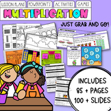 Year One Equal Groups & Arrays | Multiplication Unit: Lessons Slides Activities