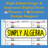 Rotating Schedule Digital Term PLANNER + CUSTOM DESIGN SUPPORT [editable!]