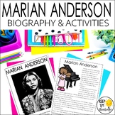Marian Anderson Biography Black History Month Activities and Reading Passage