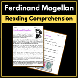 Ferdinand Magellan Reading Comprehension - European Explorers