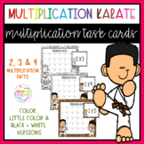 Karate Multiplication Task Cards (x2, x3 and x4)