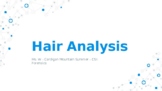 Forensic Hair Analysis PowerPoint