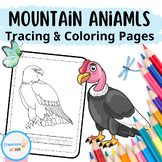 Mountain Animals Coloring Pages.