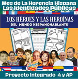 Los HÂ¨Â¦roes Hispanos IPA | Spanish 4 - AP | Hispanic Heritage Month | Identidades