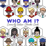 Who Am I? ? Community Helper Charades Cards ? Relay Race