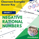 Negative Rational Numbers
