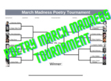 Poetry March Madness Tournament