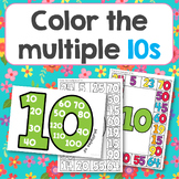 Color the multiples of 10 - with poster!