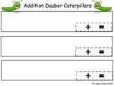 Addition Dauber Caterpillar