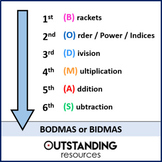 BIDMAS or BODMAS (Order of Operations) Lesson