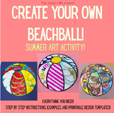 Create Your Own Beach Ball- Summer Art Project!