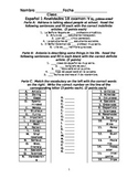 Realidades 1B Chapter Exam