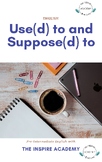 Exercice en anglais :USE (d), TO AND SUPPOSE (d) TO