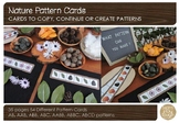 Nature Pattern Cards - Cards to copy, continue or create patterns