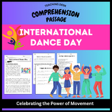 Reading Comprehension Passage | International Dance Day - activity - worksheet