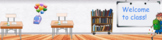 Google Classroom Banner-Animated -Elementary -Welcome
