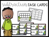 Alien Subtraction Task Cards