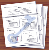Basic Algebraic Proofs (Letter Work Bank)