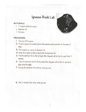 Igneous Rock Lab