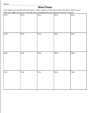 Moon Phases homework
