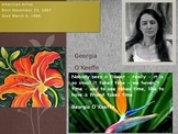 American Artist Georgia O'Keeffe Power Point