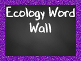 Ecology Word Wall