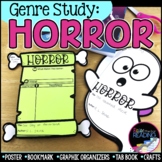 Horror Genre Study, Halloween Reading Crafts, Horror Poster, Graphic Organizers
