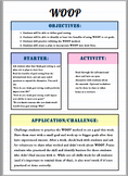 Positive Psychology- Goal Setting/WOOP Lesson Plan and PowerPoint