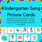 Kindergarten Song Picture Cards