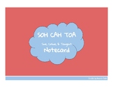 SOH CAH TOA Notecard