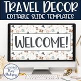 Travel Google Slides Templates - Distance Learning