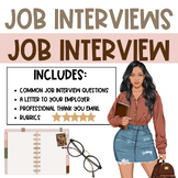 Job Interview Skills - Life Skills - Career Research Project and Prep