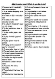 SPANISH - WORKSHEET - Hobbies and Leisure