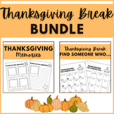 Thanksgiving Break BUNDLE