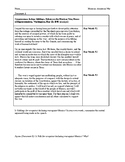 Mexican-American War Primary Source Jigsaw